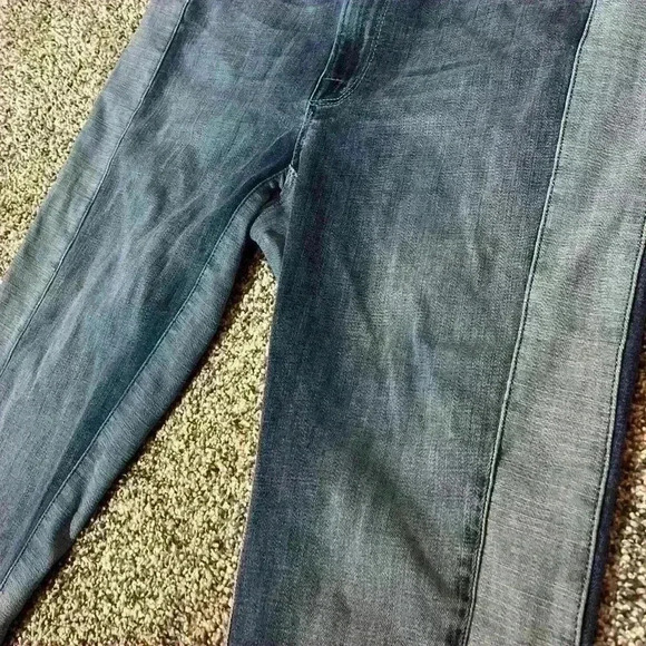 Good American Women's Good Waist Two Tone Side Stripe Skinny - Size 6/28- Note - Picture 6 of 12